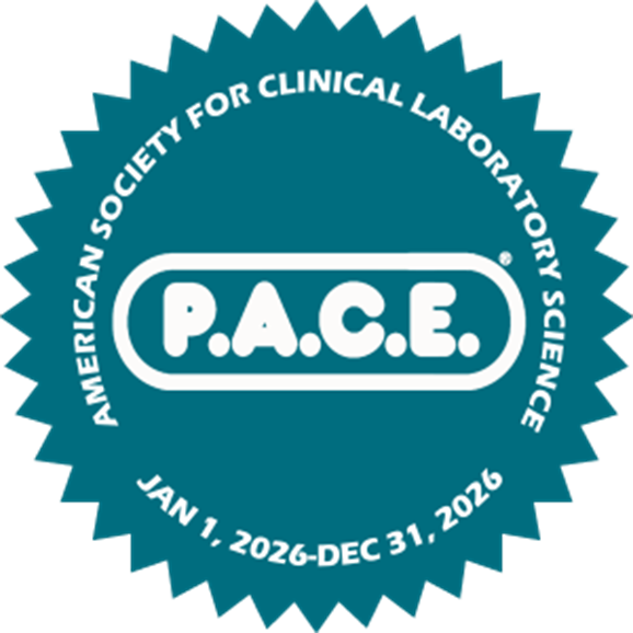 ASCLS P.A.C.E. seal
